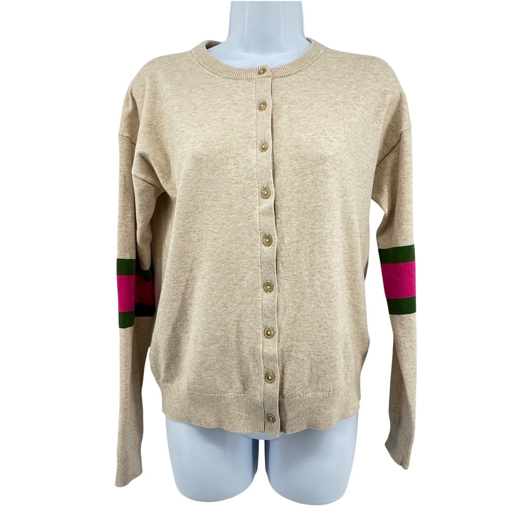 Boden Cardigan Sweater Preppy Collegiate Varsity Academic Womens XS